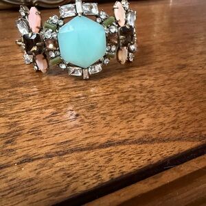 J. Crew Elegant Multi-Color Gemstone Bracelet